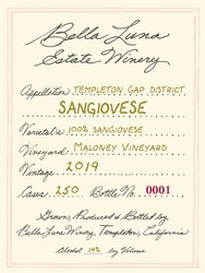 2019 Sangiovese